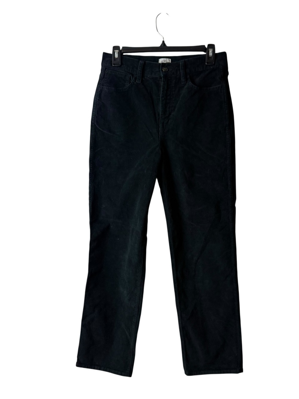 J Crew Black Corduroy Classic Straight Leg Pants